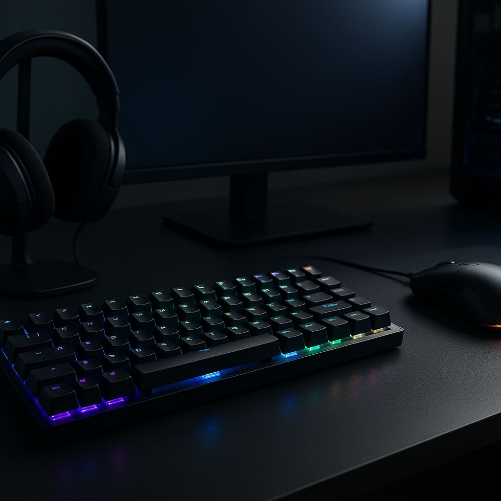 High-Performance Gaming PC Station