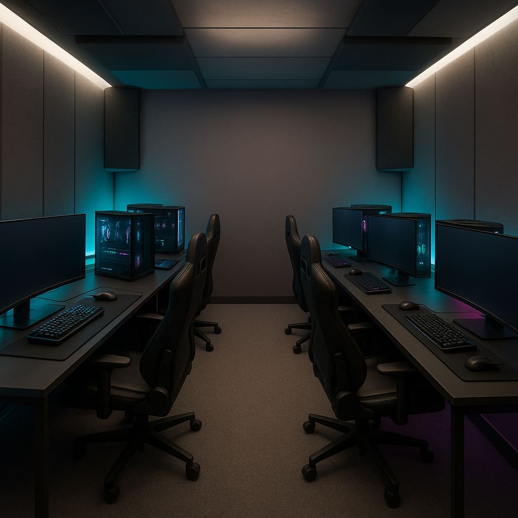 Privater Gaming Raum